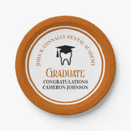 Orange Dental School Custom Graduation Party Pappteller