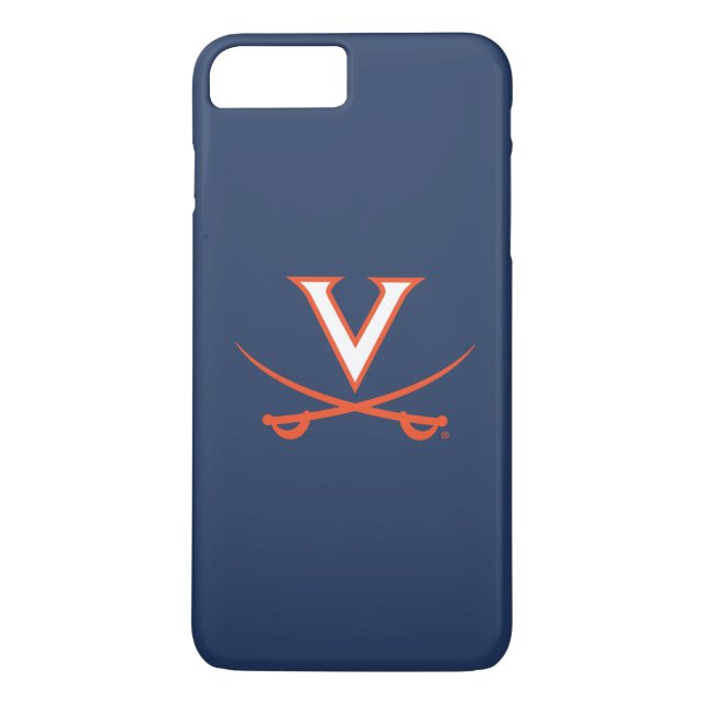Orange der Virginia-Kavalier-V Schwerter-| Case-Mate iPhone Hülle (Rückseite)
