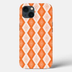 Orange Diamant Muster Case-Mate iPhone Gehäuse Hülle
