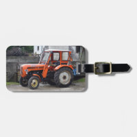 Orange Diesel Tractor Steyr KL II