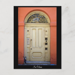 Orange Doorway Postkarte