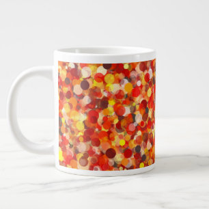 Orange Dot 20oz Tasse