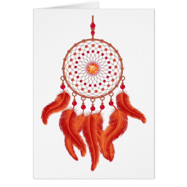 Orange Dream Catcher (Vorne)