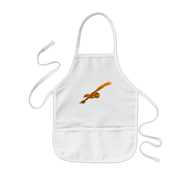 Orange Eagle Kinderschürze (Vorne)