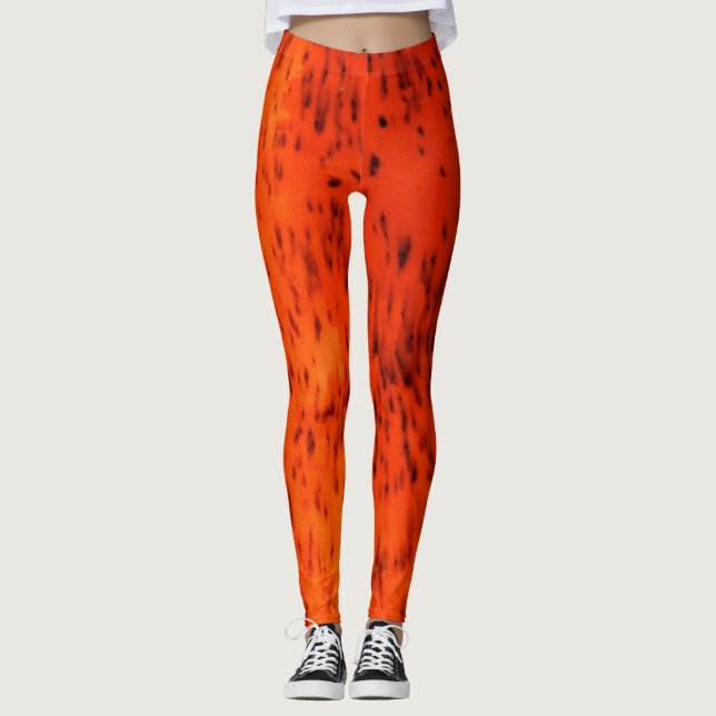 Orange Earthenware Leggings (Vorderseite)
