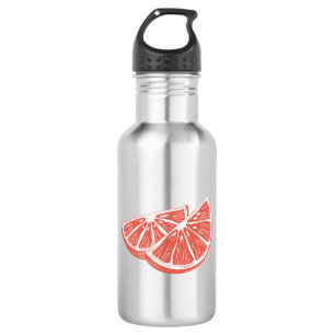 Orange Edelstahlflasche