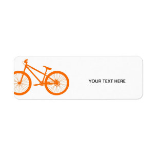 Orange Fahrrad