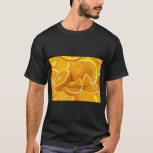 Orange Farbdesign - Lebendige Energie  T-Shirt