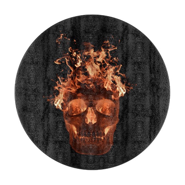 Orange Fell Schneidebrett (Vorderseite)