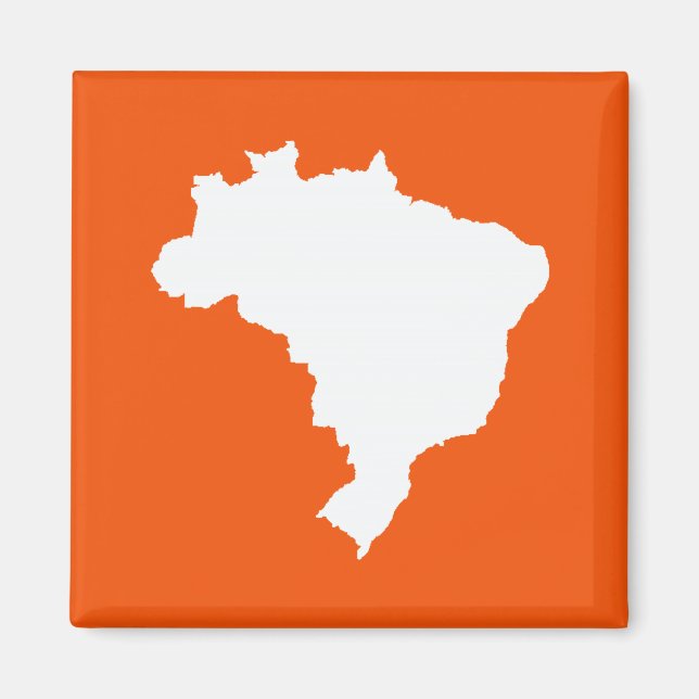 Orange Festive Brazil at Emporio Moffa Magnet (Vorne)