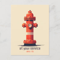 Orange Fire Hydrant