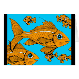 Orange Fische