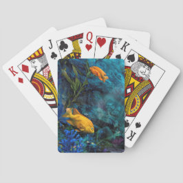 ORANGE FISH BLAUE OCEAN SPIELKARTEN