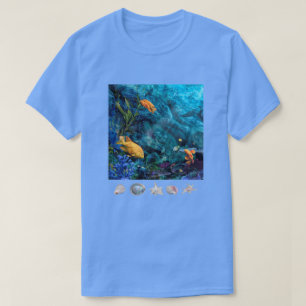 ORANGE FISH BLAUE OCEAN T - Shirt