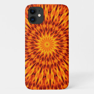Orange Flames Kaleidoskop Case-Mate iPhone Hülle