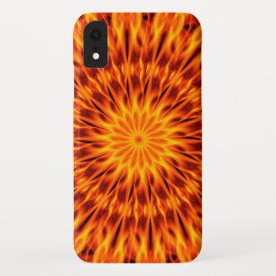 Orange Flames Kaleidoskop Case-Mate iPhone Hülle