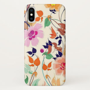 Orange Floral Face Mask Case-Mate iPhone Hülle