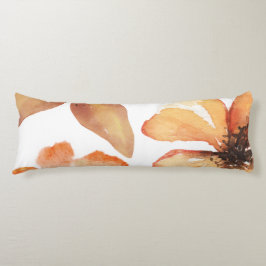 Orange flower seitenschläferkissen