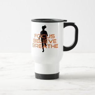 Orange Focus glaubt, dass das Breathe läuft Reisebecher