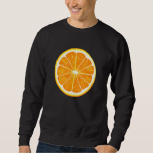 Orange Fruit Beach Vibes Sea Summer Sun Vacation H Sweatshirt