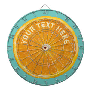 Orange Fruit Dartboard Dartscheibe