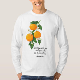 Orange Fruit Genesis 12:2 T-Shirt