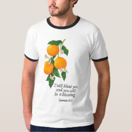 Orange Fruit Genesis 12:2 T-Shirt