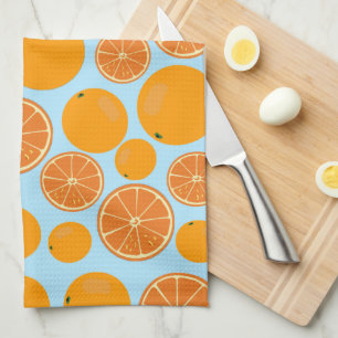Orange Fruit Pattern Geschirrtuch