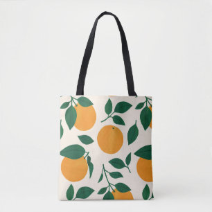 Orange Fruit Pattern Illustration