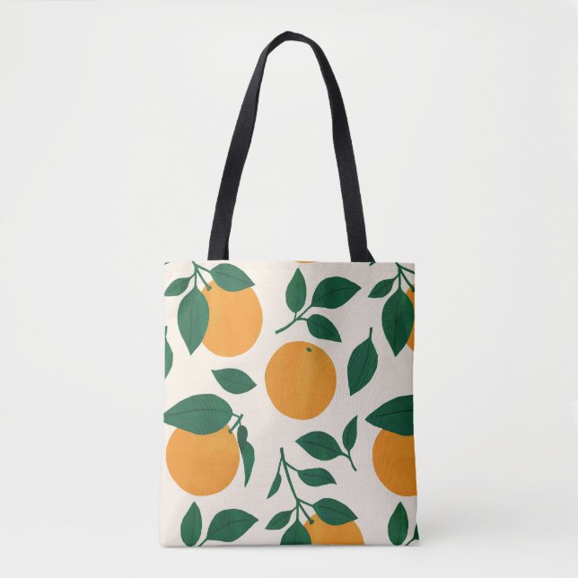 Orange Fruit Pattern Illustration (Vorderseite)