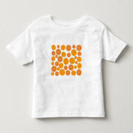Orange Fruit Pattern Kleinkind T-shirt