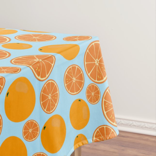Orange Fruit Pattern Tischdecke (Beispiel)