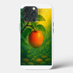 Orange Fruit Rainy Nature Case-Mate iPhone Hülle