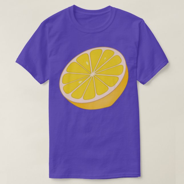 Orange Fruit Slice Fruit Lover T-Shirt (Design vorne)