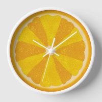 Orange Fruit Slice Pop Art Minimalistische Küche K