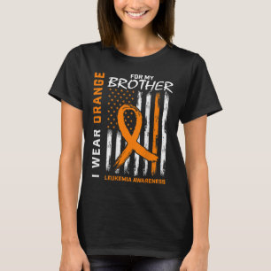 Orange für Brother Leukämie Bewusstsein Amerika T-Shirt
