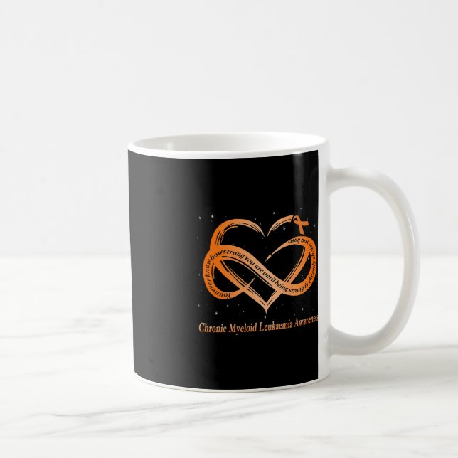 Orange für den Erreger einer chronisch myeloischen Kaffeetasse (Rechts)