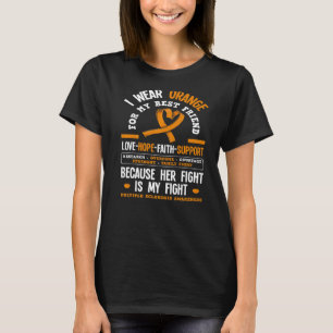 Orange für meine beste Freundin Multiple Scelrose T-Shirt