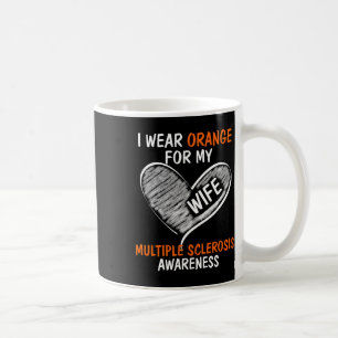 Orange für meine Ehefrau tragen Kaffeetasse