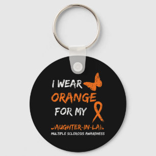 Orange für meine Schwiegertochter Schlüsselanhänger