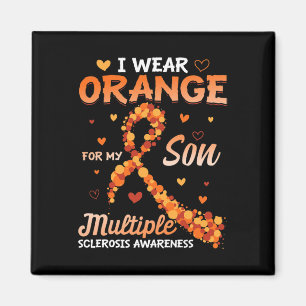 Orange für meine Son Multiple Sklerose Awarenes tr Magnet