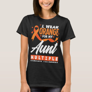 Orange für meine Tante Multiple Sklerose Awarene t T-Shirt