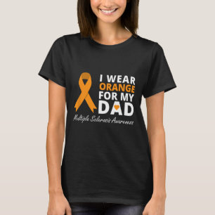 Orange für meinen Vater tragen Awareness Ribbon Kr T-Shirt