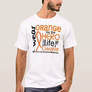 Orange für Tochter Mitgliedstaat-multiple Skleros T-Shirt
