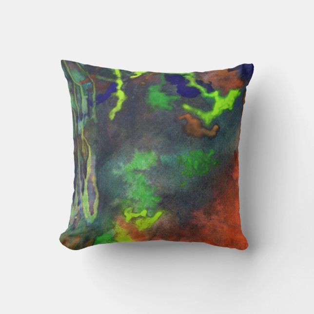 Orange Fusion Pillow Kissen (Vorderseite)