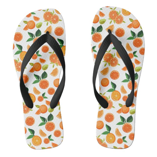 Orange Garden Dreh Flop Flip Flops (Fußbett)