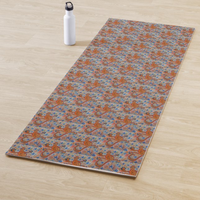 Orange Gecko Yoga Mat Yogamatte (Beispiel)