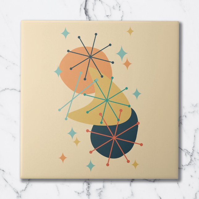 Orange, gelb, Aquamarines Mittelalter Abstrakt Fliese (Von Creator hochgeladen)