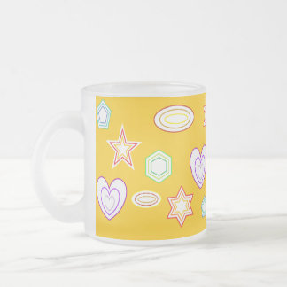 Orange-Gelbe Formen Tasse