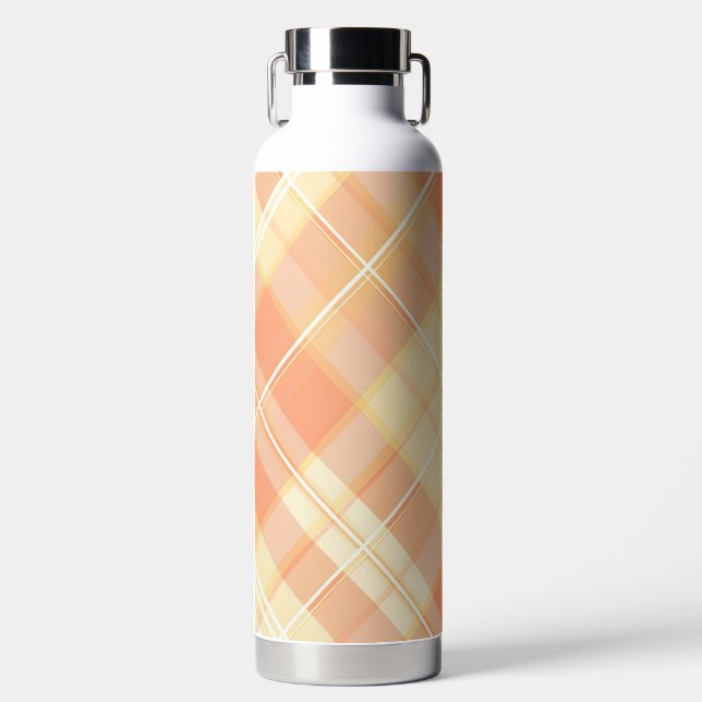 ORANGE & GELBE OSTER-KAROMUSTER TRINKFLASCHE (Vorderseite)